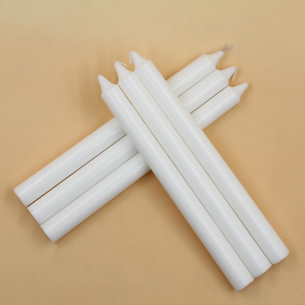 White Pillar Candle